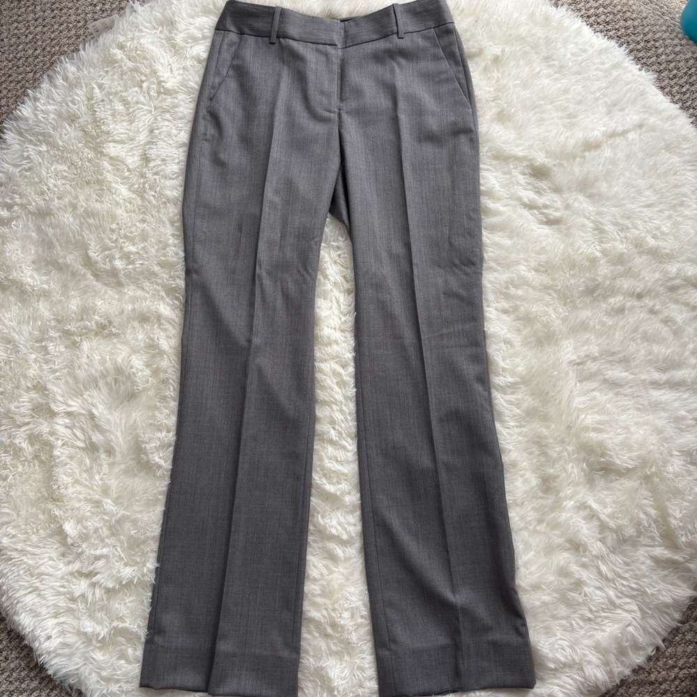 J. Crew Wool-Blend Trousers